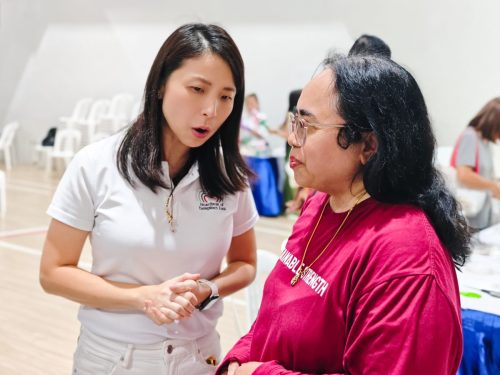 With Dr Charlene Chen, MP for Tampines GRC