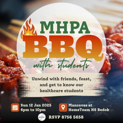 MHPA BBQ with students 2025